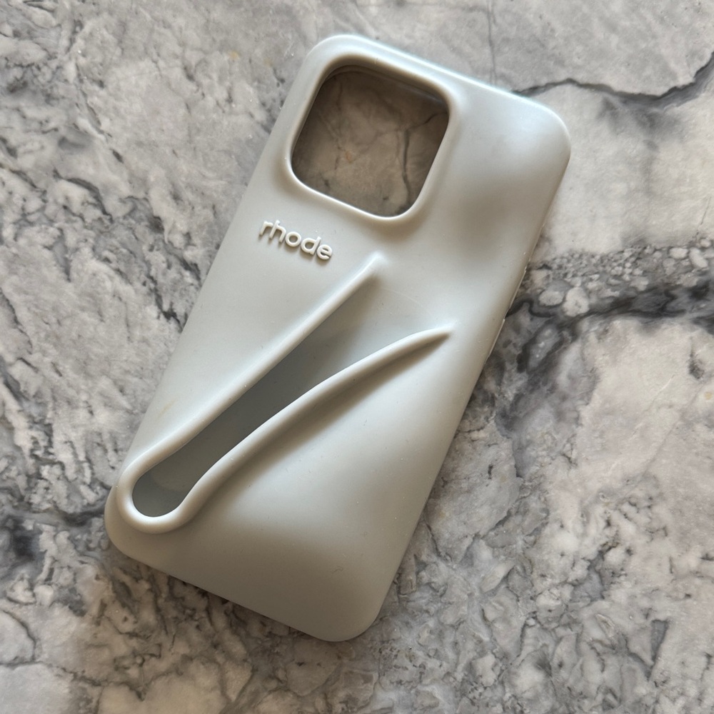 RHODE 14 pro Gray Phone Case
